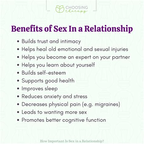How Is Sex Important In A Relationship