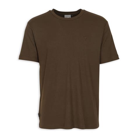 Brown Relaxed Fit T-shirt (3203378) | Truworths Man