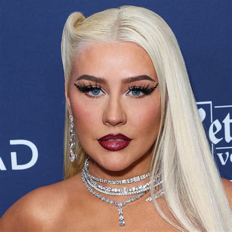 Christina Aguilera Continues To Show Off Her Weight Loss In Fiery-Red Leather Boots For ‘The ...