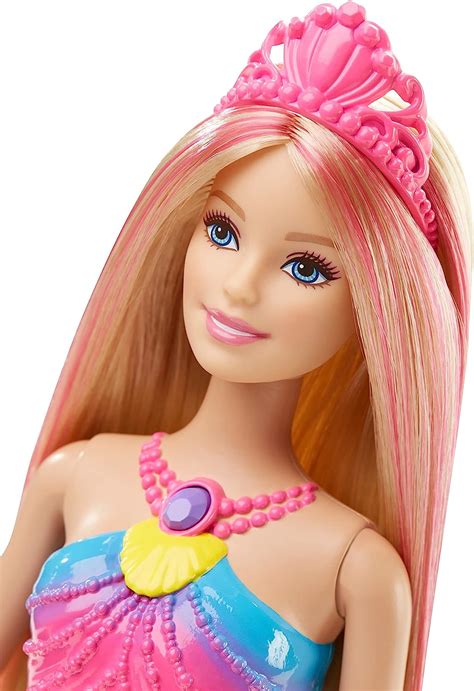 Buy Mermaid Barbie Dolls, Barbie Dreamtopia Mermaid Toys, 1 with Light ...