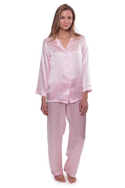 TexereSilk Women's Luxury Silk Pajama Set - Beautiful Sleepwear Gift ...