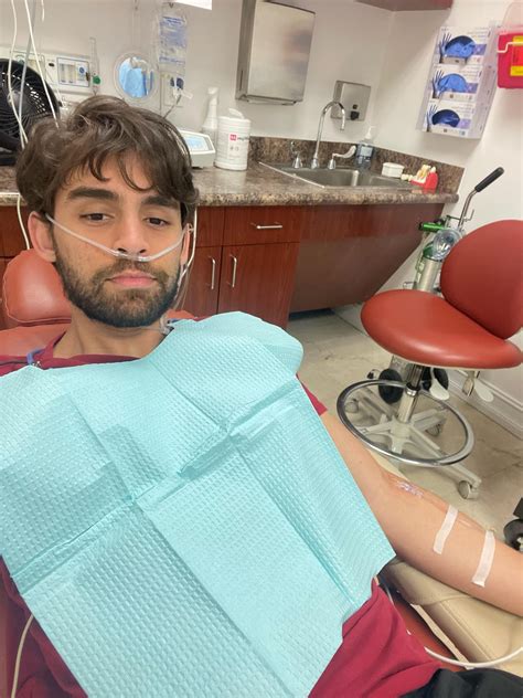 Me reading about dry sockets before extraction. Also waiting on my mom ...