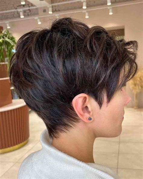 Pixie Haircut Back View