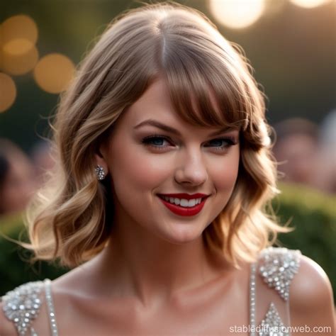 Radiant Taylor Swift Smile | Stable Diffusion Online