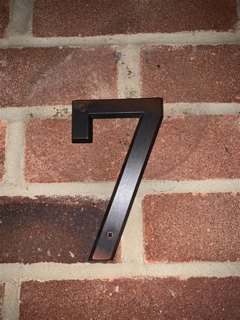 152mm Very Big House Number Modern House Numbers House Number - Etsy