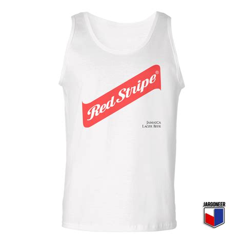 Red Stripe Jamaica Lager Beer Unisex Adult Tank Top Size S,M,L,XL,2XL ...