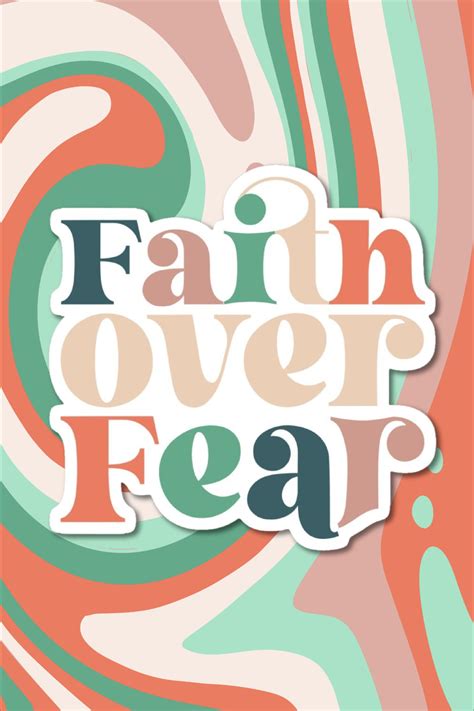 Faith Over Fear Artwork