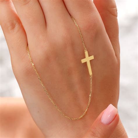 Dainty Cross Necklace, Tiny Cross Necklace, Sterling Silver Cross ...