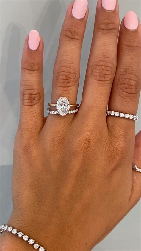 Stacked engagement ring