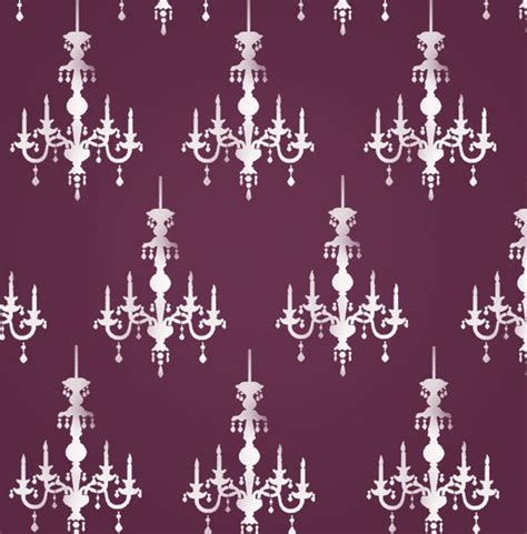 Chandelier Stencil Wall Décor Art Stencil WALL FABRIC | Etsy