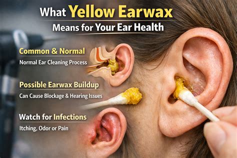 Yellow Ear Wax Causes Meaning and When to Clean Ears