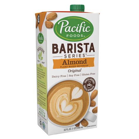 12/32oz PACIFIC BARISTA ALMOND MILK - Pete's Milk Delivery