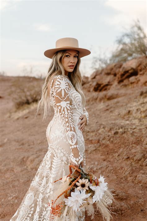 Boho Phoenix Bridal Session by Destination Elopement Photographer ...