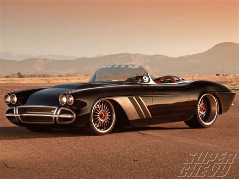 Roadster Shop's 1962 Chevy Corvette Restomod - The Dark Knight