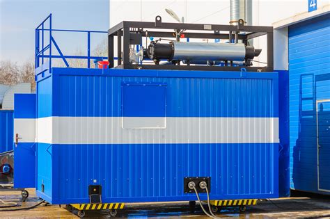 Газовый генератор ГПУ-200 в контейнере, когенерационная установка 200 ...