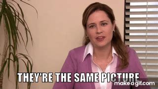 They're The Same Picture Clip (The Office - Meme) on Make a GIF