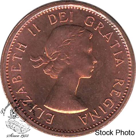 Canada: 1963 1 Cent MS64 Red - London Coin Centre Inc.