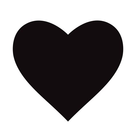 Black Heart Icon
