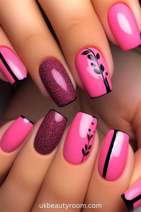 21 Pink Nail Ideas for a Gorgeous Manicure in 2024 | Pink nail art ...