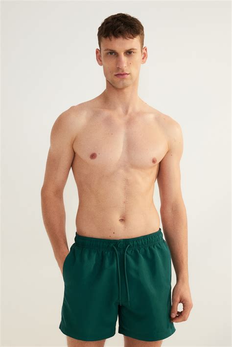 Swim shorts - Forest green - Men | H&M AU