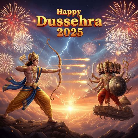 🔥 Happy Dussehra 2025 Wishes For Employees Background Free Download 2