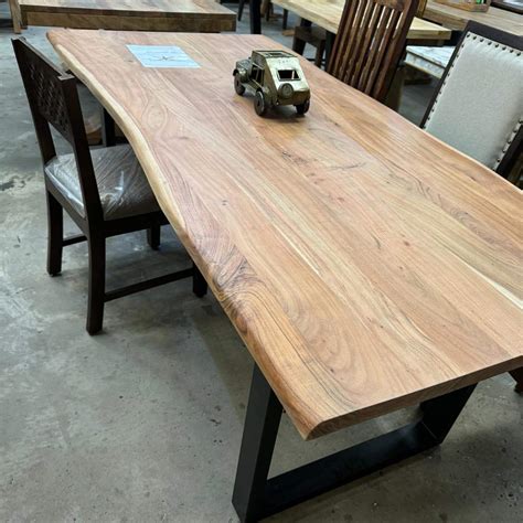 Wood Decor Hays Dining Table 180x96cm, Acacia Wood - Furniture Store In ...