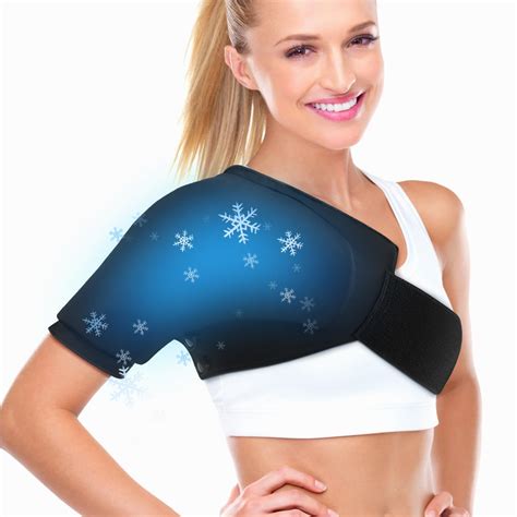 Tolaccea Shoulder Ice Pack Rotator Cuff Cold Therapy, Reusable Shoulder ...