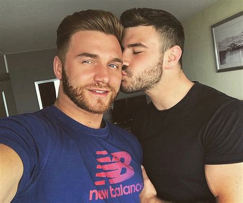 Attractive couple! | Men kissing, Man in love, Gay romance