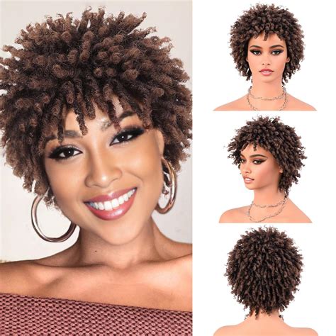 Amazon.com : SUN LOCS Short Dreadlocks Wigs for Black Women and Men ...