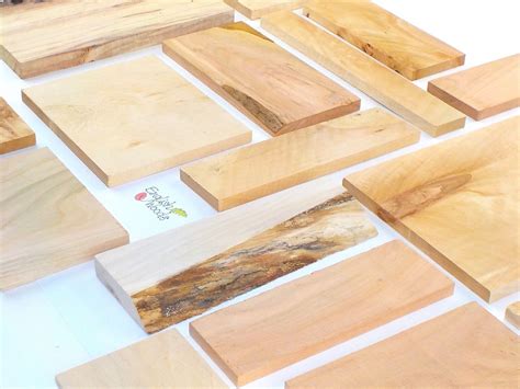Pyrography Wood Blanks Pack. Planed thin boards perfect for woodburning ...