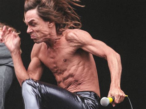 75-year-old Iggy Pop won't stage dive again 'cause "I'm too rickety"