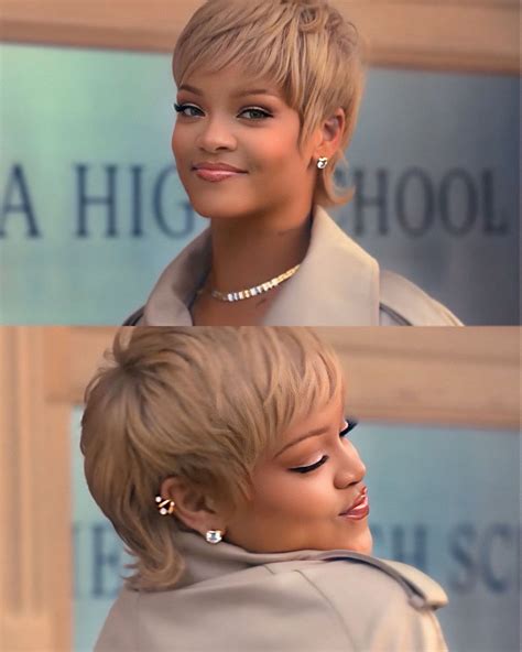 Pin by Leilani on Quick Saves | Rihanna hairstyles, Sassy hair, Short ...