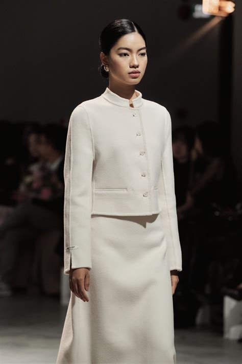 JASMINE CASHMERE HANDMADE COAT - WHITE ANT