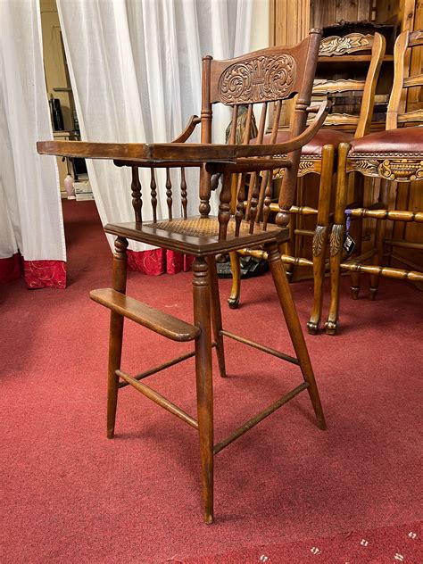 Antique Victorian Baby High Chair For Sale at 1stDibs | antique high ...
