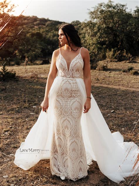Western lace wedding dress 60 photos - Astyledwedding.com