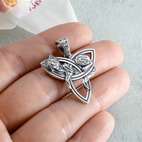 Серебро и Сталь Ювелирная мастерская Подвеска /Женский кулон оберег ...