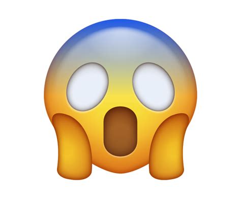 Download Shocked Face Emoji.png | Wallpapers.com