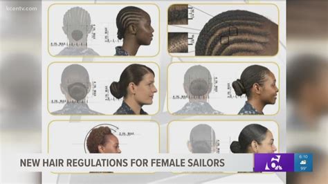 Navy adjusts hair protocol for women | kcentv.com
