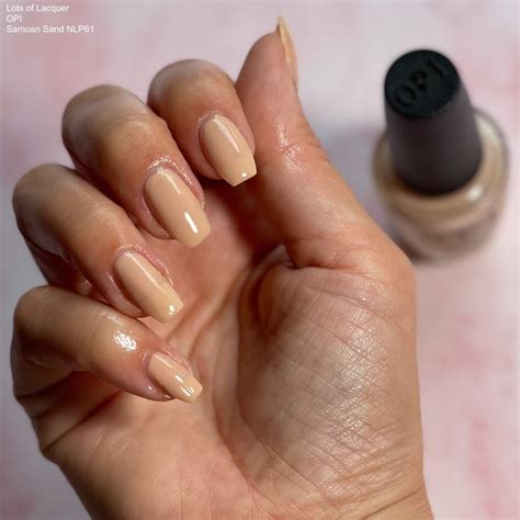 Opi Samoan Sand Dark Skin OPI Nail Envy Samoan Sand, One Coat