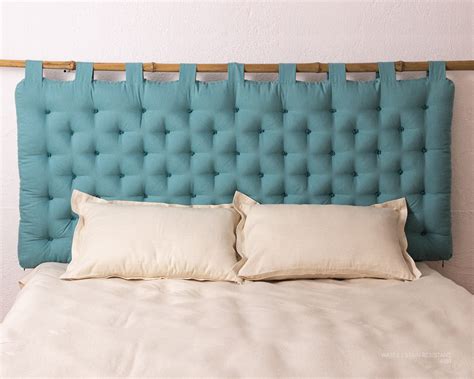 Custom Organic Cotton Tufted Headboard Cushion | Cottoned Shop ...