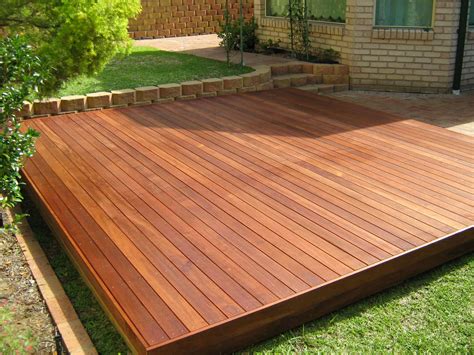 Floating Wood Patio Deck - Patio Ideas