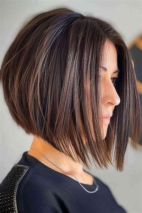 24 Chic Angled Bob Haircuts for Thick Hair to Feel Lighter