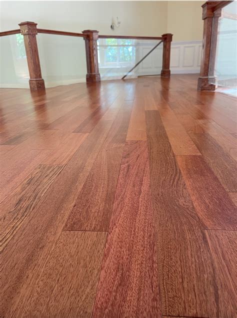 5" x 3/4" Brazilian Cherry Character Grade Hardwood Flooring ...