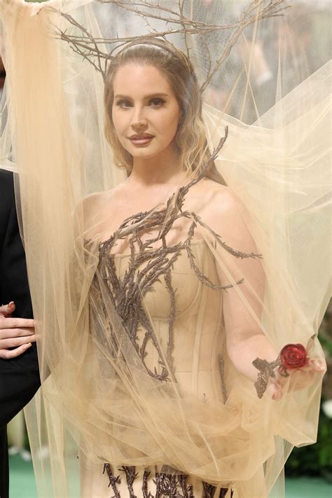 Lana Del Rey al Met Gala 2024 sembra uscita dalla favola della Bella ...