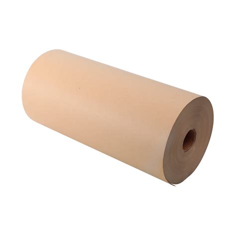 450mm x 400m 50GSM Post-consumer Recycled Brown Kraft Paper Roll ...