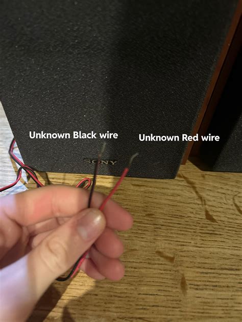 Speakers with Red and Black wires : r/BudgetAudiophile