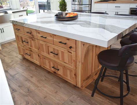 Rustic Hickory Cabinets — Forbes Cabinets