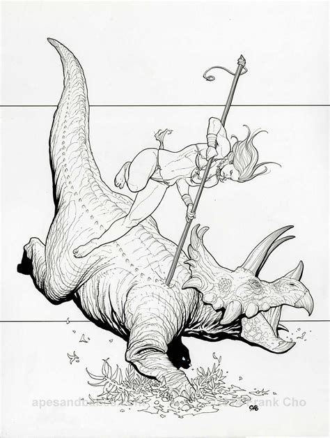 Jungle Girl by Frank Cho * - Art Vault | Frank cho, Art, Comics artwork