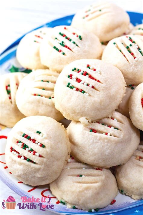 Easy Whipped Shortbread Cookies: Buttery Holiday Cookie Recipe