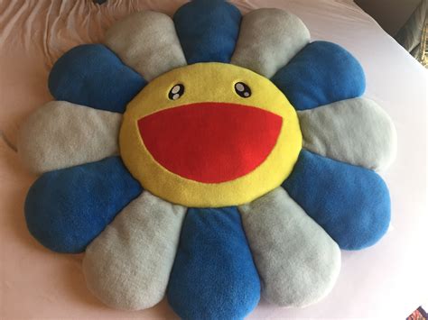 Takashi Murakami Flower Pillow Cushion 100cm | Grailed